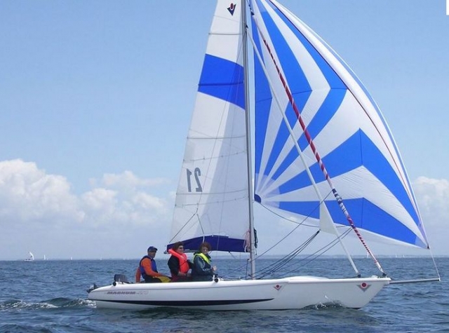  viaje en trimarán desde la costa atlántica